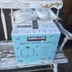 Kirkland Diapers Size 1 And A Few Size 2