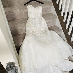 Oleg Cassini wedding gown 