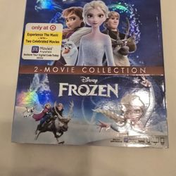 Frozen And Frozen 2 Dvd Combo