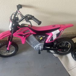 Little Girl Dirt Bike 