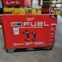 MILWAUKEE M18 IMPACT AND HAMMER DRILL FUEL BRUSHLESS $360