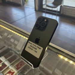 iPhone 15 Pro 256gb Unlocked 