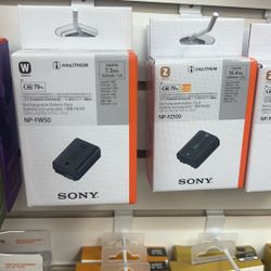 Camera Battery For Sony And Canon Cameras