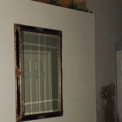  41x29 Inch Framed Mirror 