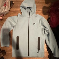 Light Blue Nike Tech 