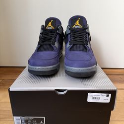 JORDAN 4 LAKERS