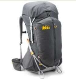 Backpacking backpack 65L capacity