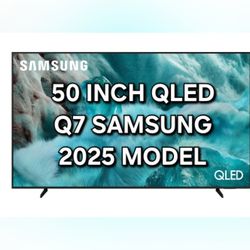 50 Inch QLED Samsung Q7F Smart TV 4K UHD Brand New 2025 Model.