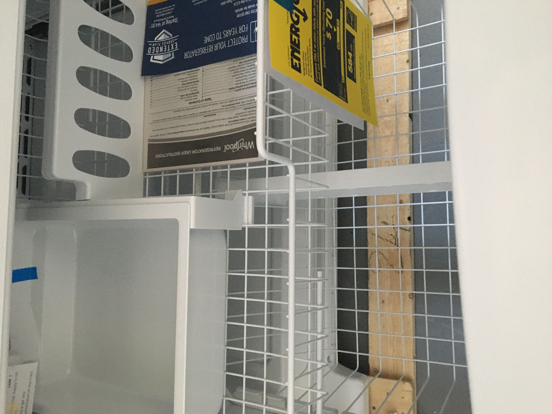 Whirlpool 33" 22.07 Cu. Ft. Bottom Freezer Refrigerator - Smooth White