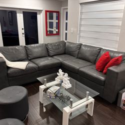 95x95” Gray Sectional