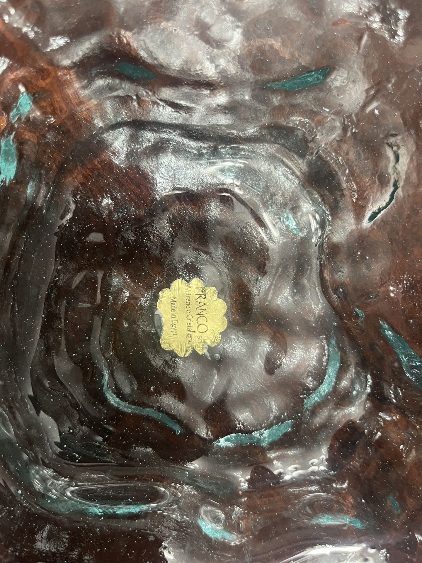 FRANCO Spain Art Glass Bowls (Set of 2)