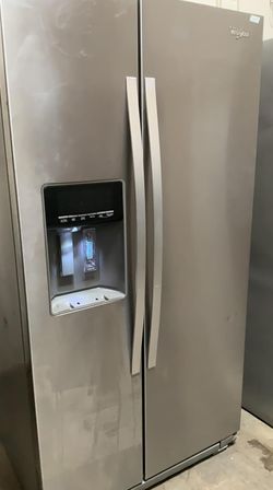 Whirlpool Side By Side Stainless Steel Counter Depth Refrigerator
