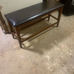 Wood Stool Bench 