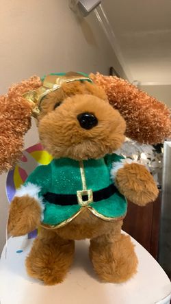 DanDee Super Cute Walking Puppy Moves, Dances, Ears goes up and down, Music “Deck The Halls” Plush