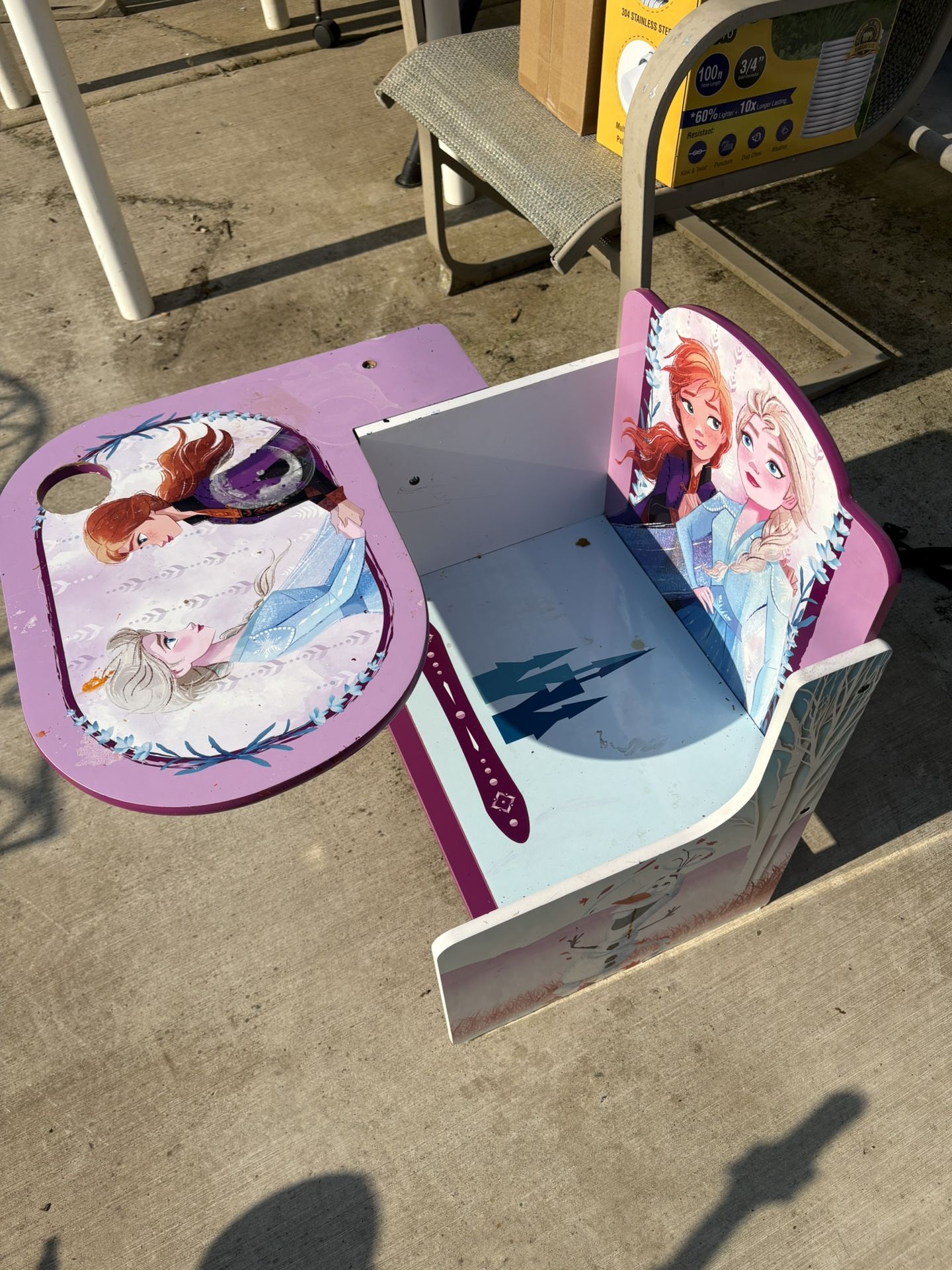 Elsa Kids Chair Desk Set