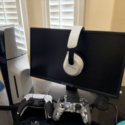Ps5/turtle Beach Headset/nacon Gaming Controller /monitor