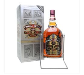 Chivas Regal 12 Year Old Scotch 4.5L, Cradle