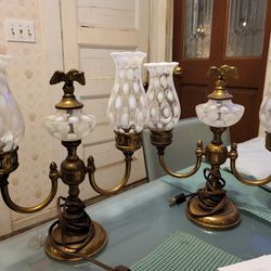 Antique  French Lamps
