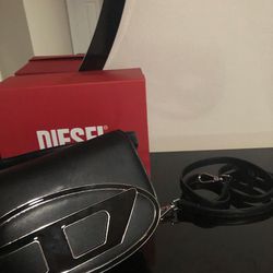 Black Diesel Shoulder Bag