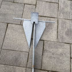 20 Pound Anchor 6ft Chain 