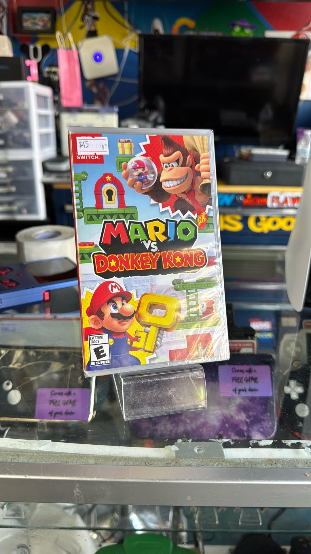 Mario vs Donkey Kong *FACTORY SEALED*