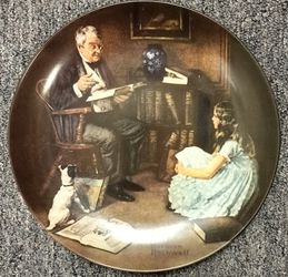 "The Storyteller" Plate