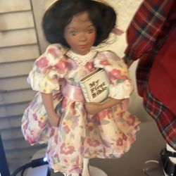 Lovely African American doll 