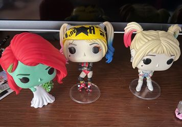 DC Funko Pop Figures Set of 6 Harley Quinn