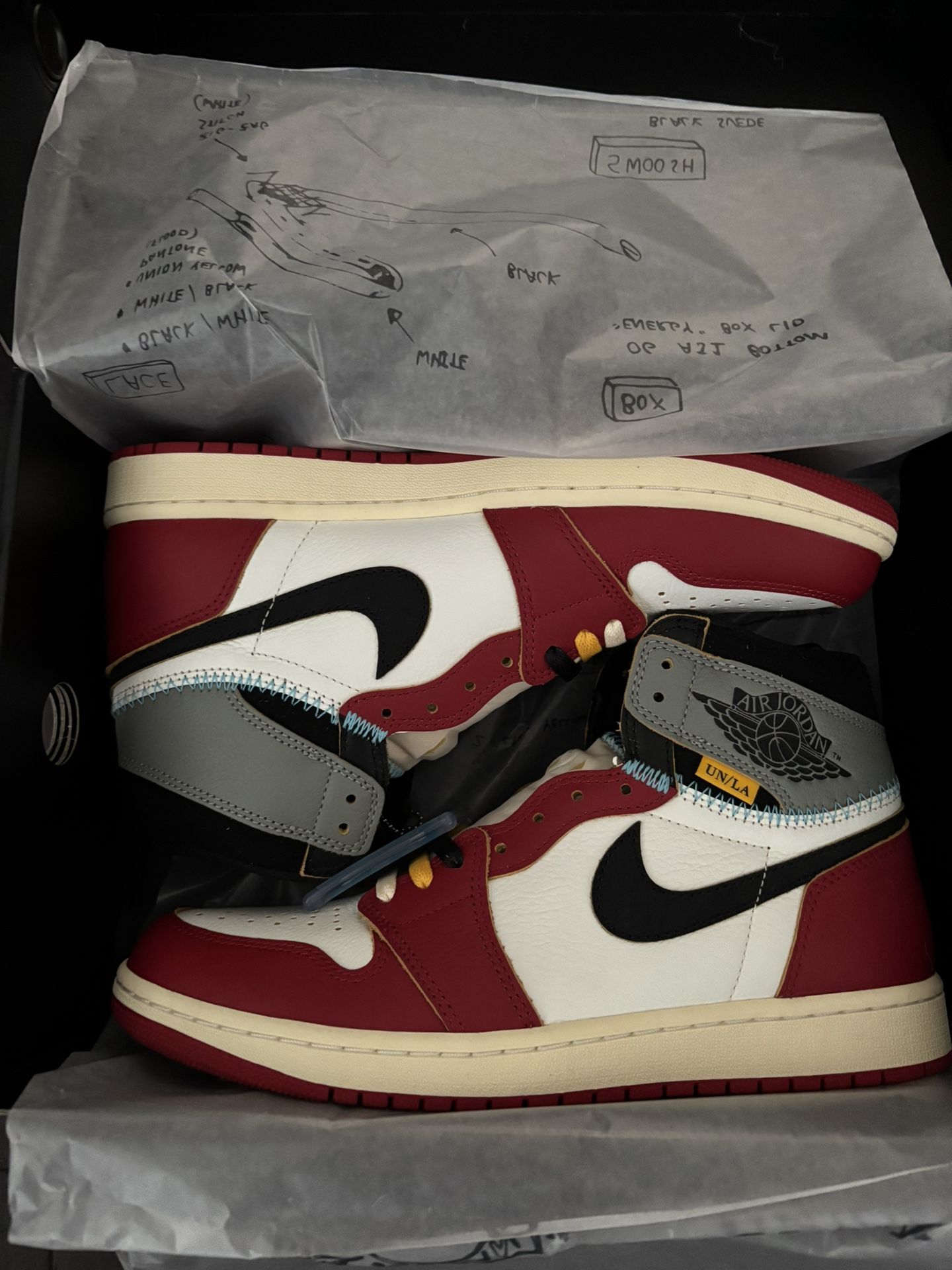 Air Jordan 1 Union X LA Sz 10.5 DS