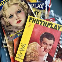 Lot of 20 Photoplay Magazines From 1931 To 1937