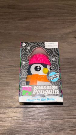 Needoh Polar Glow Penguin Blue