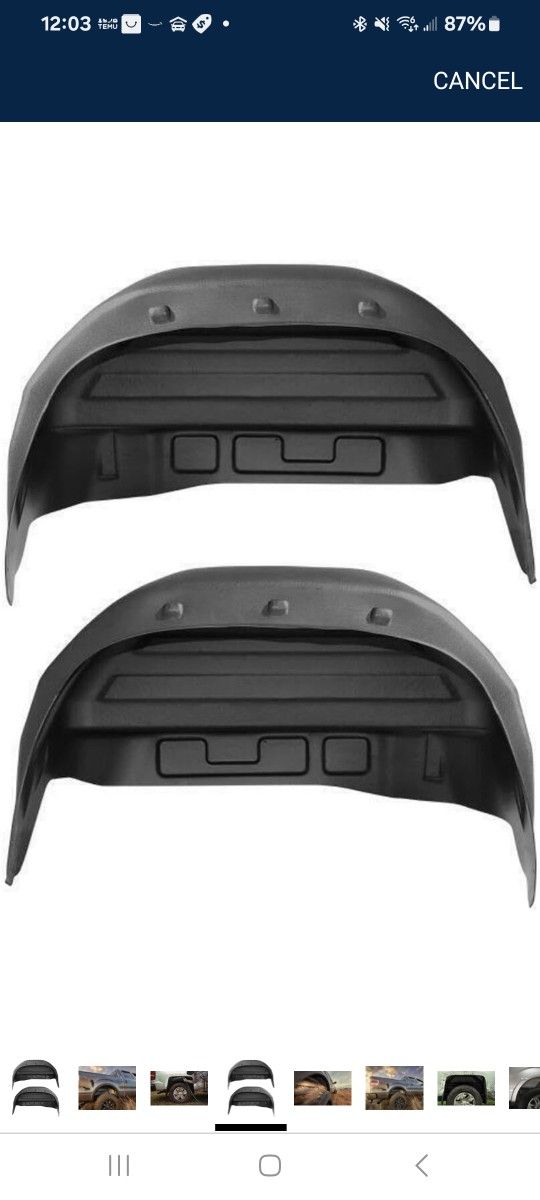 Husky Wheel Well Liners 1(contact info removed) Silverado