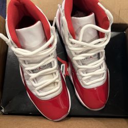 Jordan 4 Retro Cherry red without box 