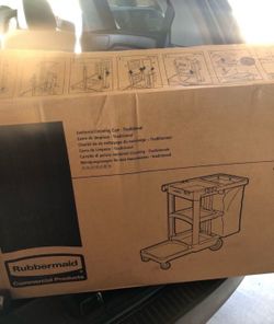 Rubbermaid Janitorial Cart