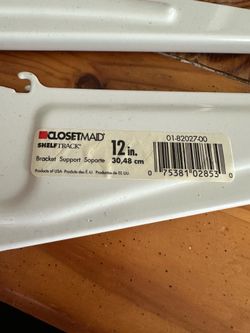 Closetmaid shelf track