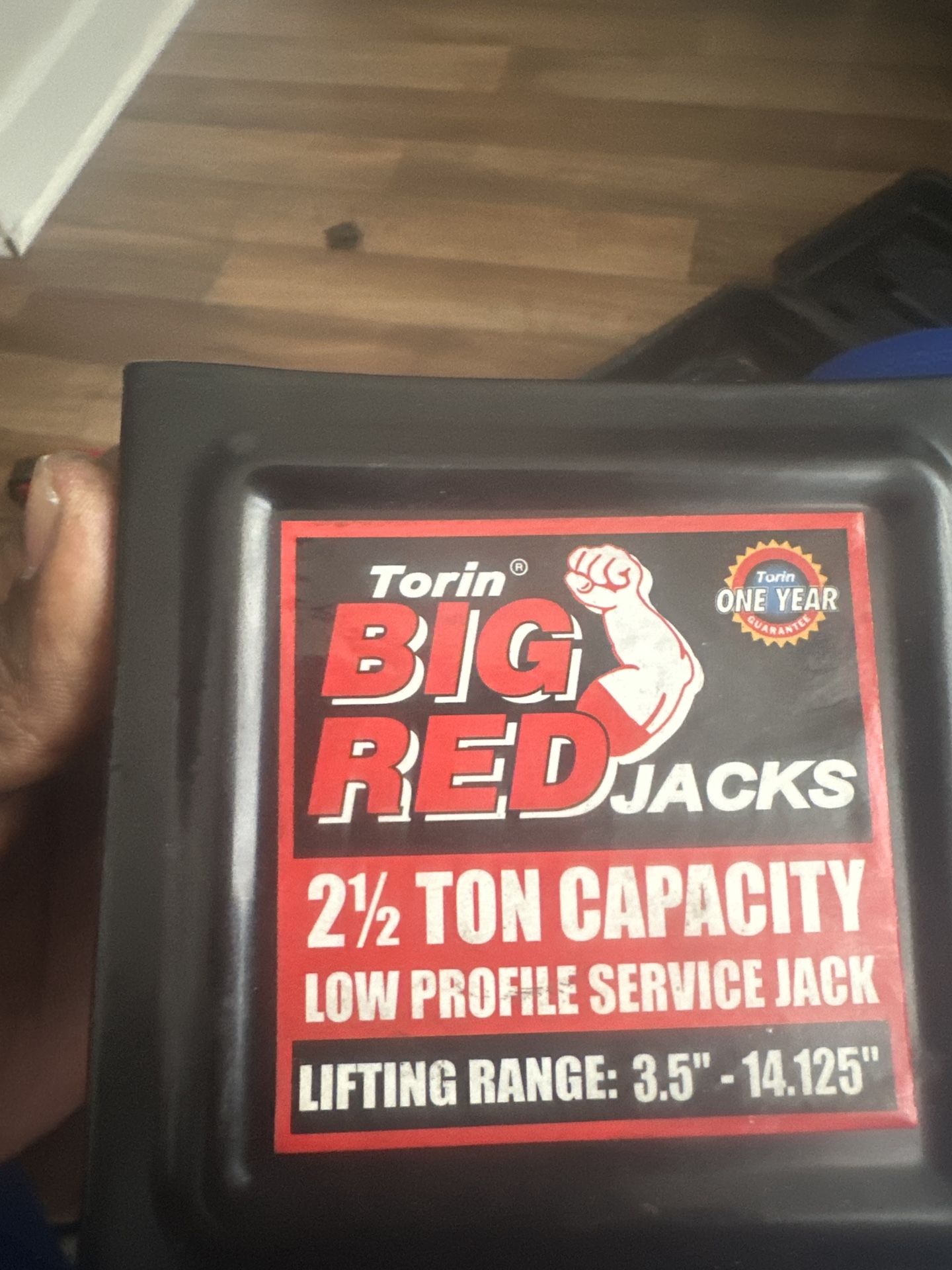 Torin Big Red 2.5 Ton Low Profile Floor Jack – For Parts or Repair