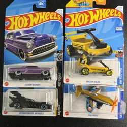 Hot Wheels Treasure Hunt Mix Lot Of 4