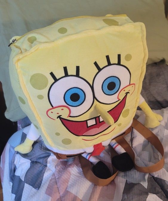 New SpongeBob Plush Backpack