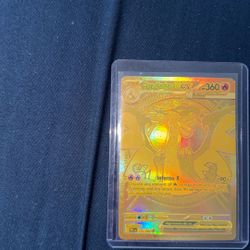 Mega Charizard X Ex Gold  
