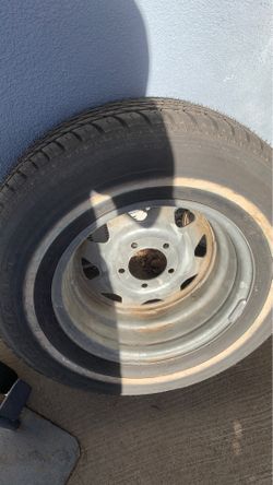 Brand new trailer wheel an tire