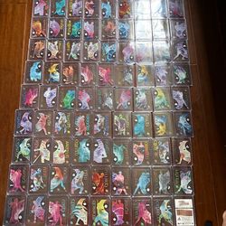 105 Century Ex Skybox Baseball Cards And 48 Game Bat Pieces Cards