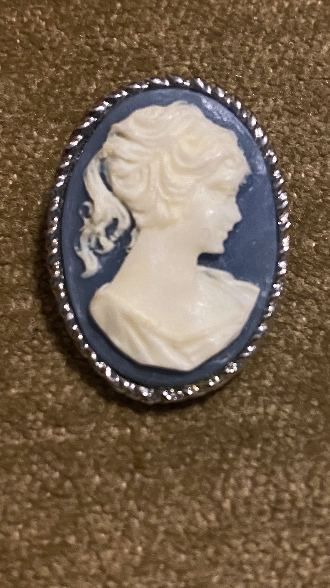 Beautiful Exquisite Vintage Cameo Brooch