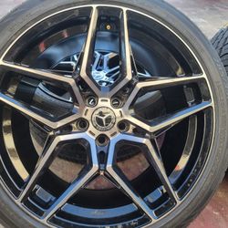 20"new Staggerd Wheels And New Tires For MERCEDES BENZ S550