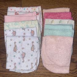 Baby Burp Cloths (Bundle)