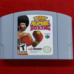Ready 2 Rumble Boxing Video Game Cartridge For Nintendo 64 - Cartridge Only - No Booklet - No Box - Working