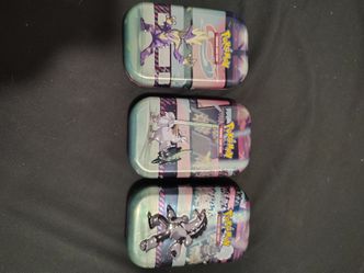 Pokémon Trading Card Game Mini Tins – Set of 3