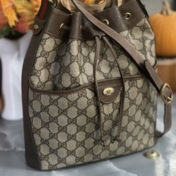 Vintage Gucci Bucket Bag 