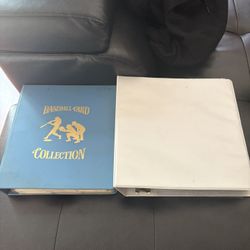 2 Binders Full Of Baseball Cards 