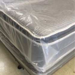 ⚜️ NEW KING SIZE PILLOW TOP MATTRESS W.BOXSPRINGS INCLUDED ⚜️ 🔥SAVE BIG 🔥 