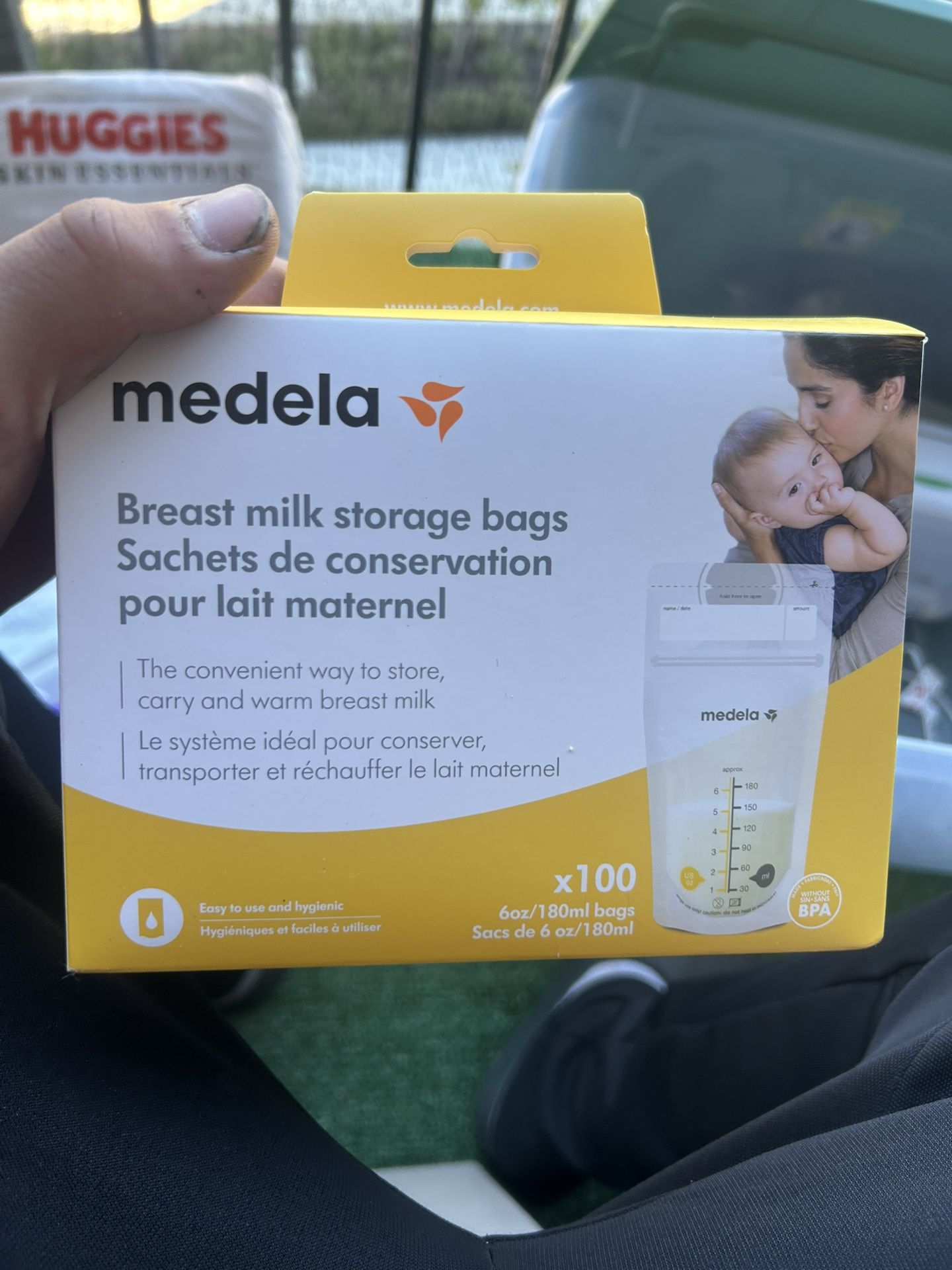 Breastmilk bags